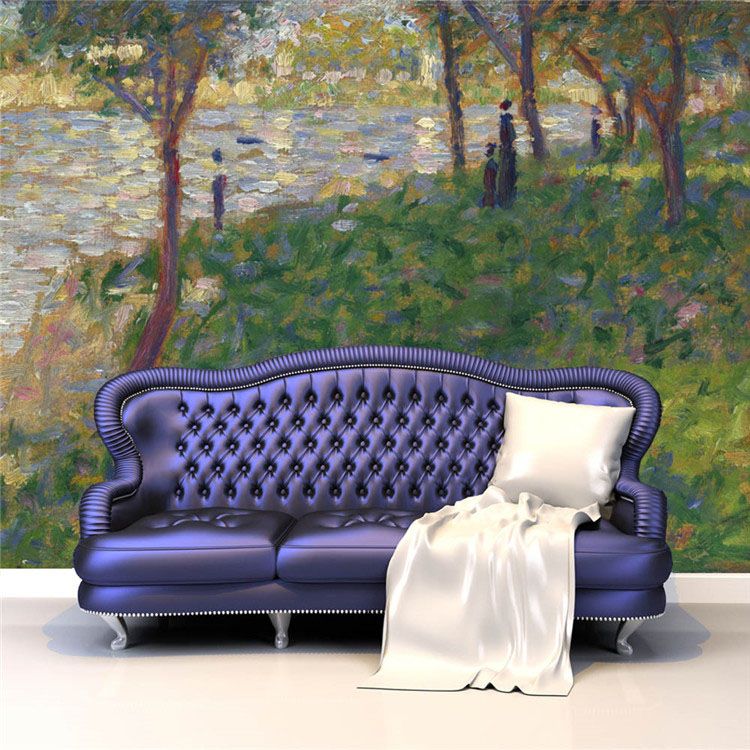 Famous Painting Photo Wallpaper Claude Monet Impression Paint Mural