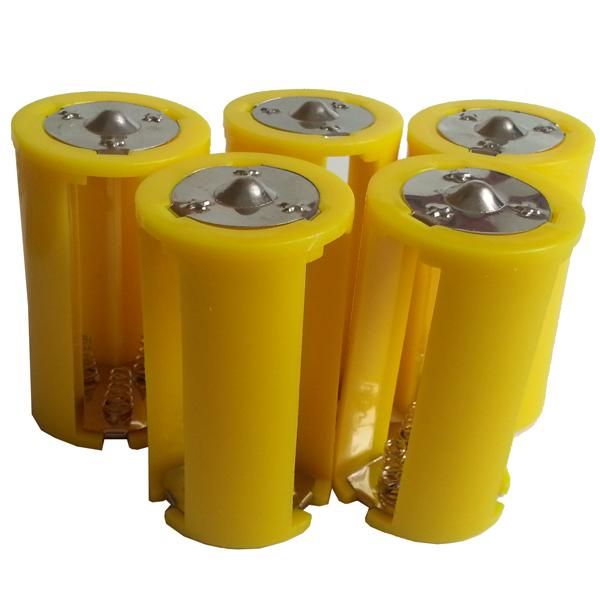 3 X Aa To D Size Type Battery Adaptor Aa To D Battery Converter Battery