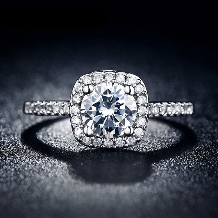 wholesale fashion hot selling wedding rings for women jewelry luxury rings engagement square aaa zircon accessories - Wedding Ring For Women wholesale fashion hot selling wedding rings for women jewelry luxury rings engagement square aaa zircon accessories - Wedding Ring For Women