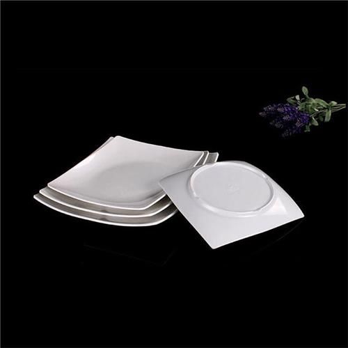 Online Cheap New White Dinner Plates Restaurant Dinner Plate Square Dinner Plates Plastic ...
