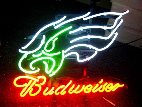 2018 Budweiser Philadelphia Eagles Néon Signe Handicraft