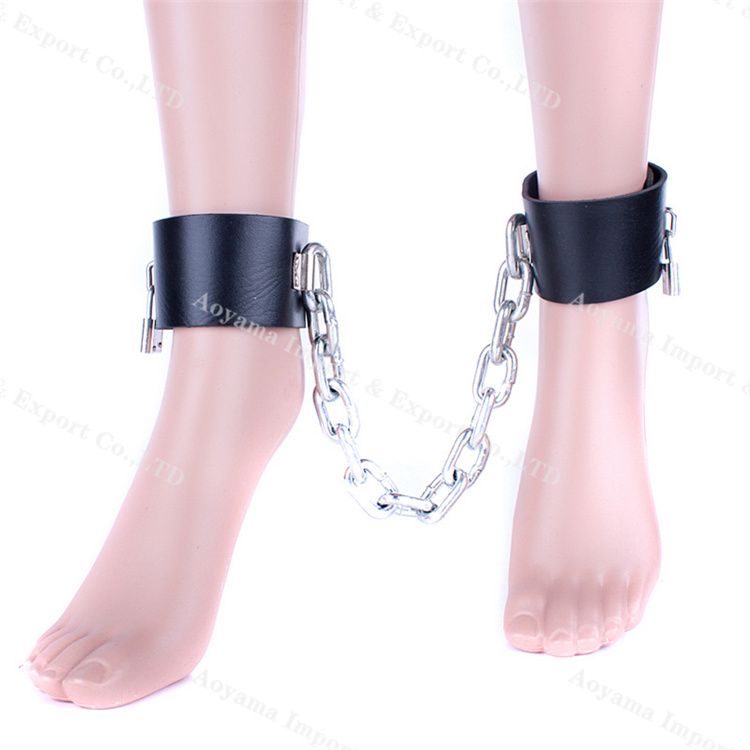 Heavy Male Slave Legcuffs Leg Cuffs Leg Ankle Shackles Footcuffs Fetters Bdsm Bondage Gear