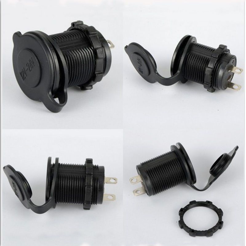 2017 Power Socket Car Cigarette Lighter Plug Auto Truck Industrial