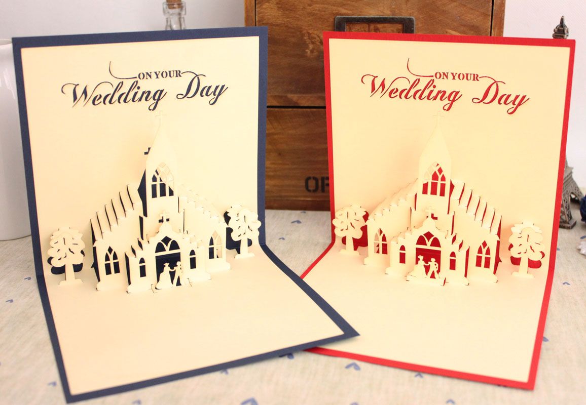 Handmade personalized wedding invitations