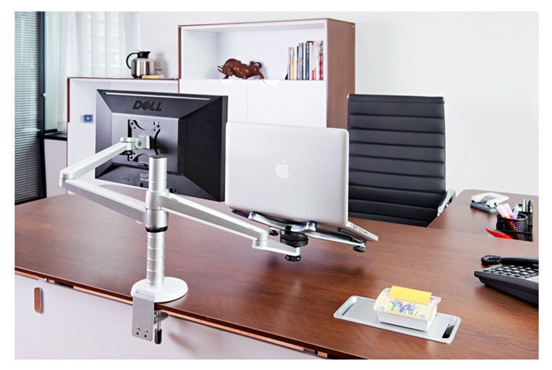2017 Laptop Stand Adjustable 25 Inch Desktop Computer Monitor Stand