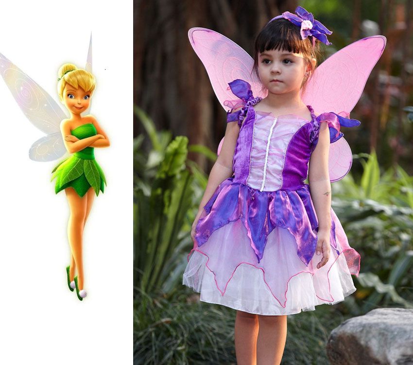 Baby fairy dresses with wings