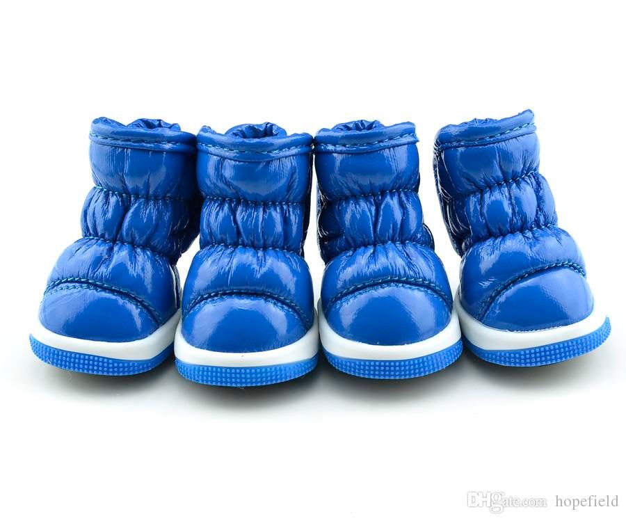 Best Dog Shoes Puppy Snow Boots Pet Winter Zapato Perro Antislip