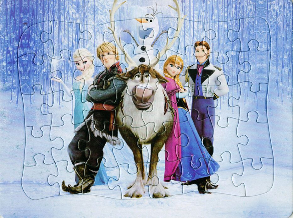 frozen puzzle box