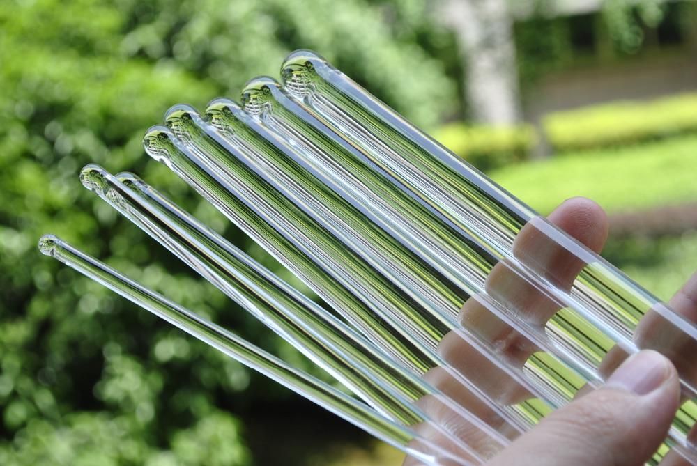 20mm Long Pyrex Glass Male Urethral Dilatator Stretching