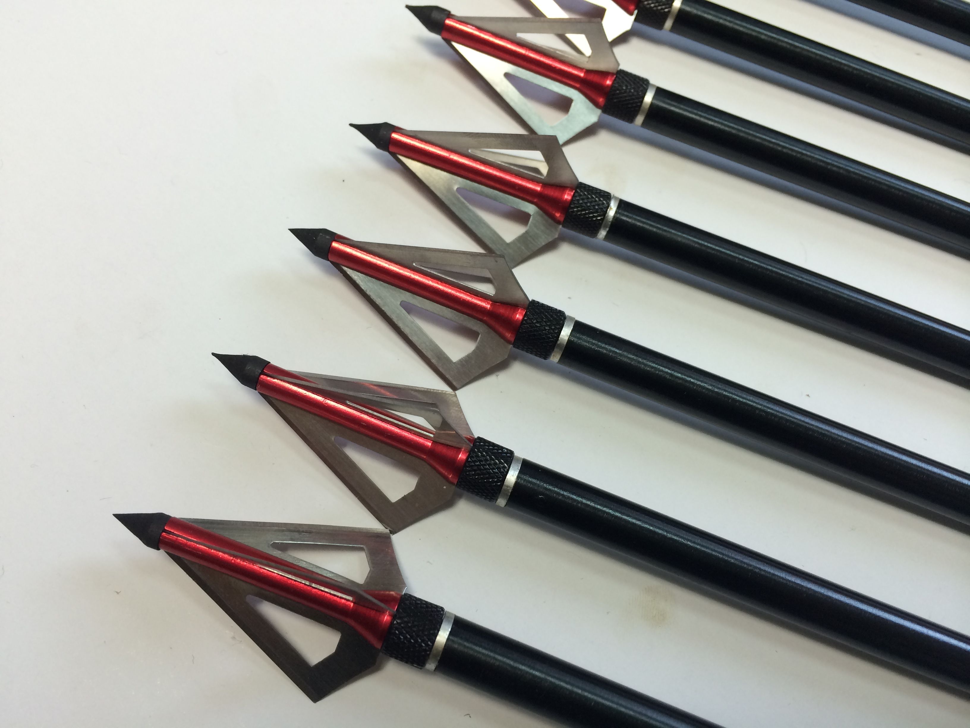 2017 Bow Arrow Points Sharp Hunting Crossbow Broadheads 100 Grain Arrow
