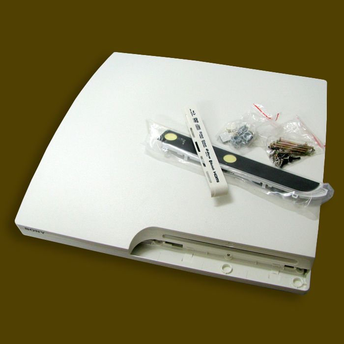 2017 White Full Housing Cover Shell For Ps3 Slim Game Console Housing