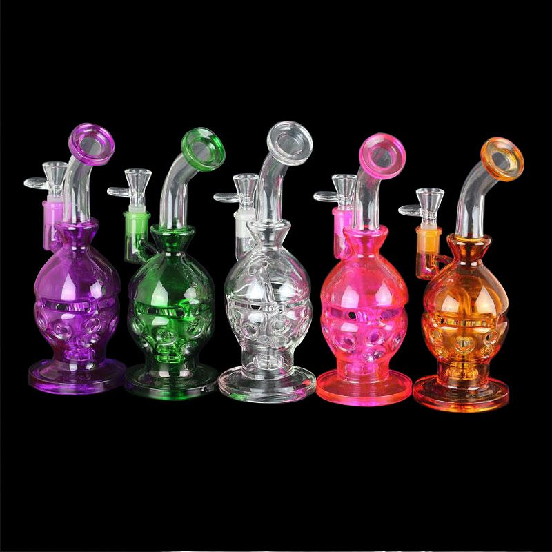 Glass Pipe Glass Hookahs Bong For Weed Glass Water Pipe Circular Bong
