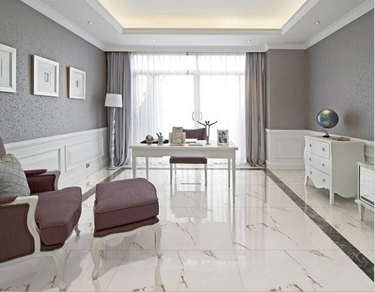 2017 Floor Tile Full Cast Glazed Tile Living Room Bedroom