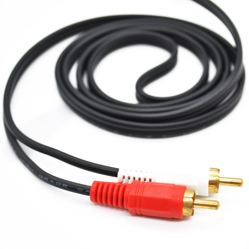 Discount 3.5mm Aux Cable To Av 2 Rca Stereo High Quality Audio Cable