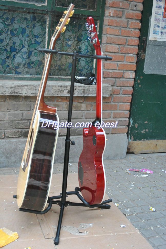 Best Top Quality Double Neck Guitar Stand Acoustic Guitar Stand