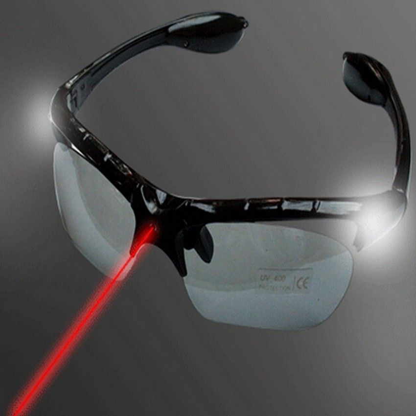 Fashion Infrared Ray Laser Glasses Led Flash Sunglasses Toys