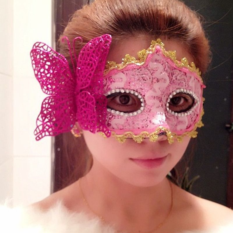 mardi gras mask butterfly