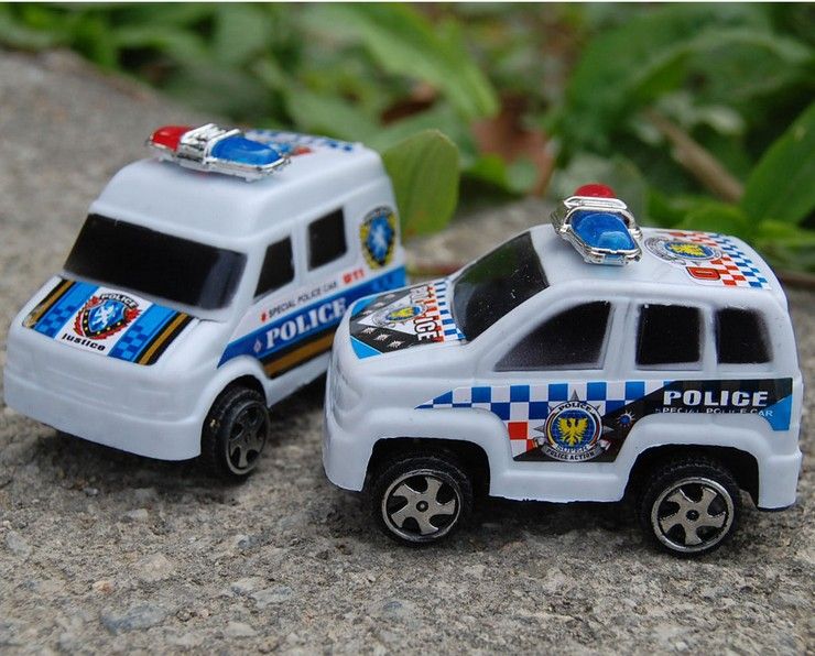 mini toy police cars