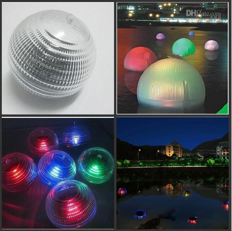 2018 solar powered led water floating globe light ip65 floating solar globe lights