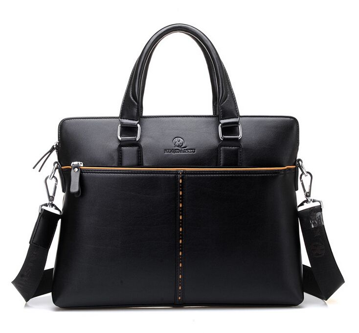 European Mens Briefcase Man Bag Business Dress Genuine Leather Briefcase Brand Name Handbags ...