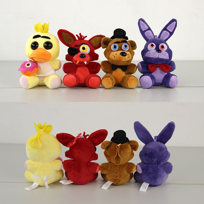 five nights at freddy's plush keychain