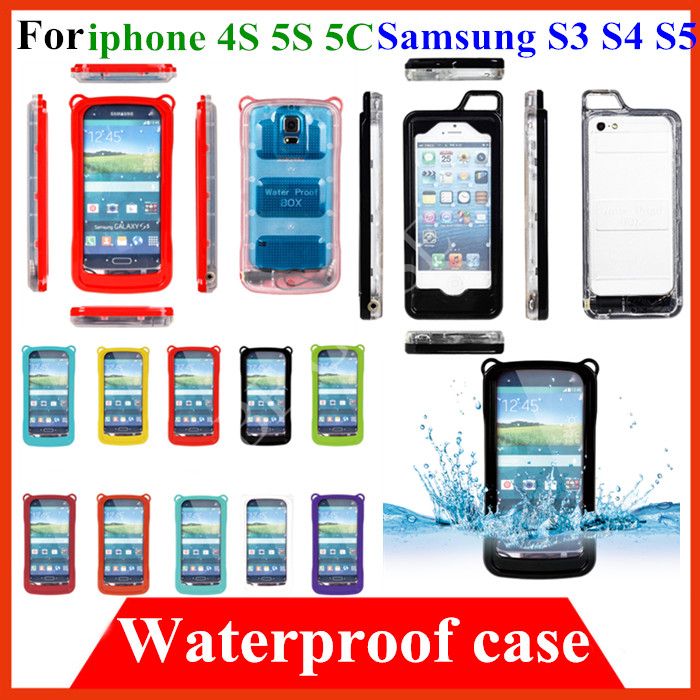 Universal Waterproof Case Cover For Iphone 4 4S 5 5S 5C ...