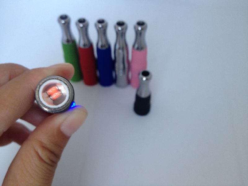 2015 New E Cig Atomizer Jewel Atomizer Dual Coil Heating Wax Dry Herb