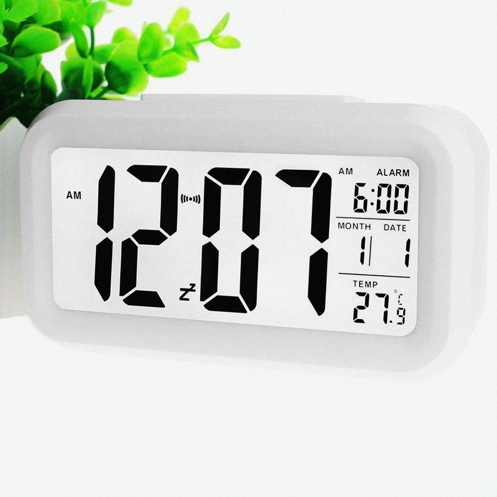 Discount Digital Alarm Clock Led Light Up Clock Bedroom Clock