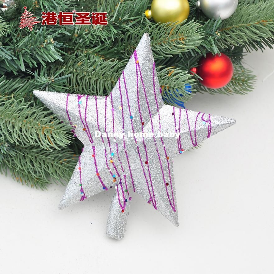 2014 new Christmas decoration 25cm/9.8inch high-grade Silver sequins ...