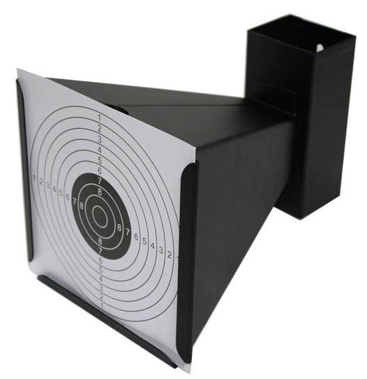 AirgunTarget & Coneshaped Pellet Trap W. Paper Targets/Not For Airsoft