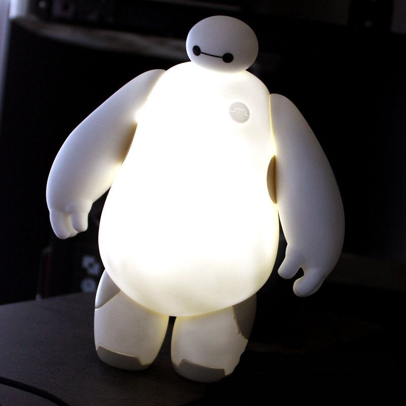 2017 Baymax Night Light Baymax Led Light Cute Carton Baymax Led Night