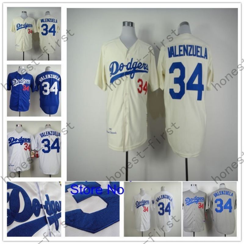 2017 2016 Fernando Valenzuela Jersey Vintage Los Angeles Dodgers Jersey