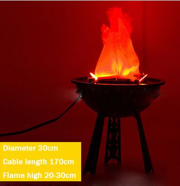 Led Simulated Flame Effect With No Heat Realistic Fire