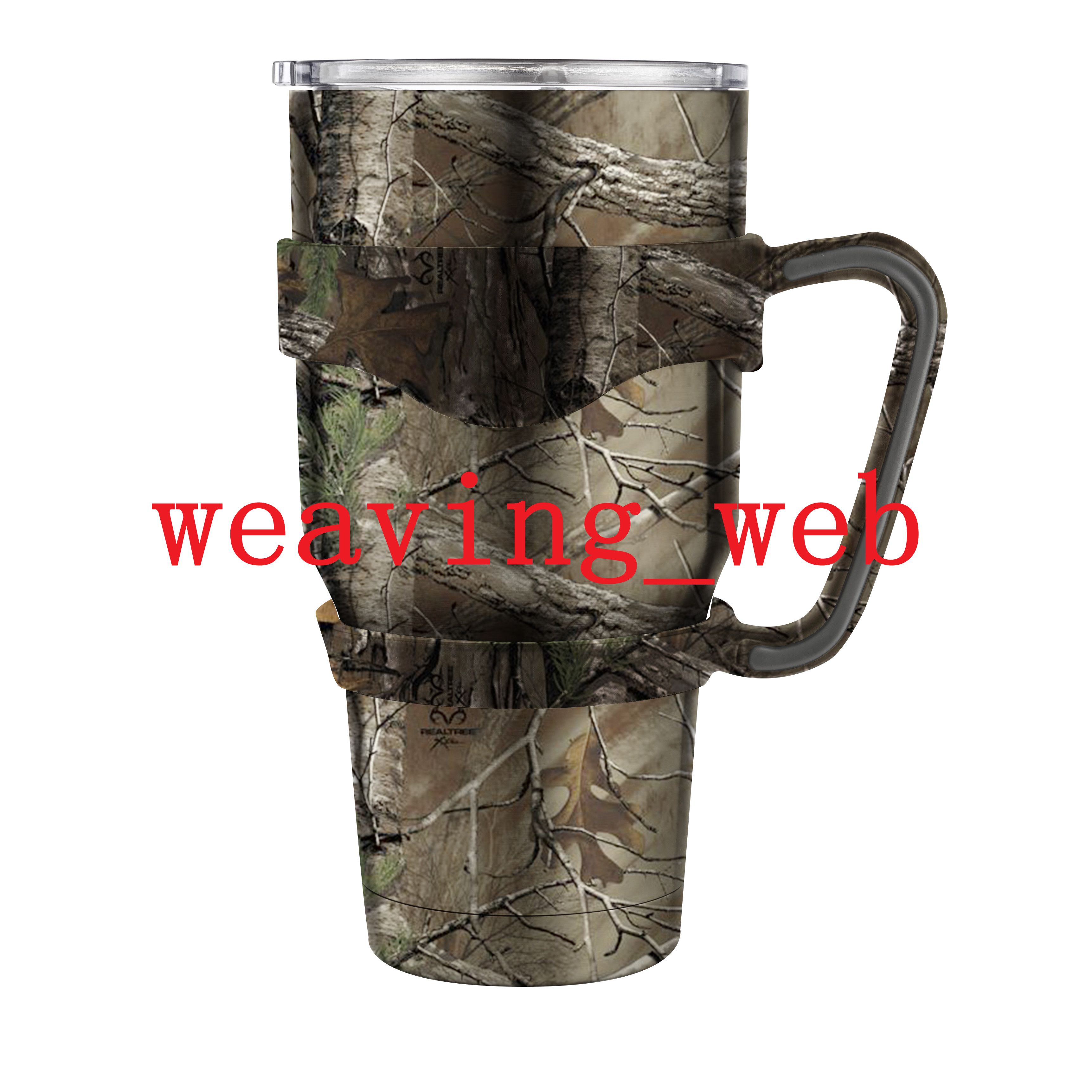 2017 New Arrival Army Green Camo Tumbler Rambler Handle Camouflage