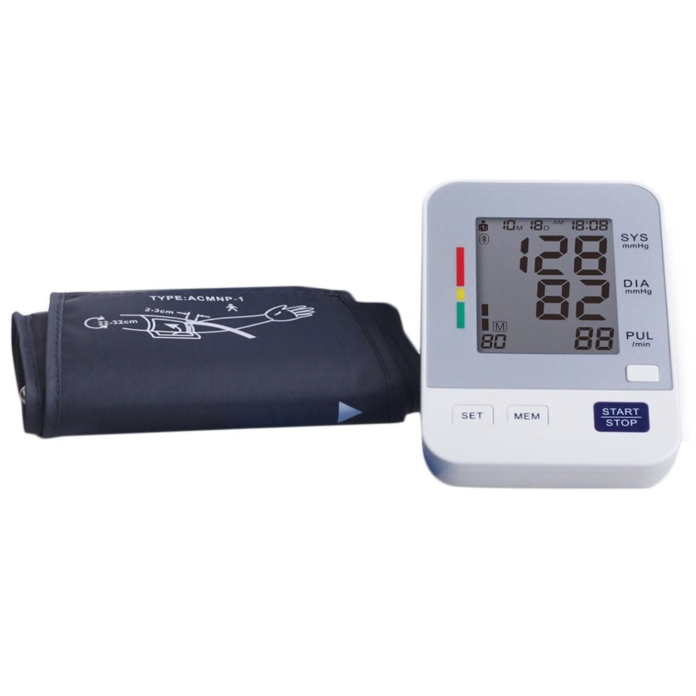 Heart Beat Rate Checker Pulse Meter Measure Digital Arm Blood Pressure