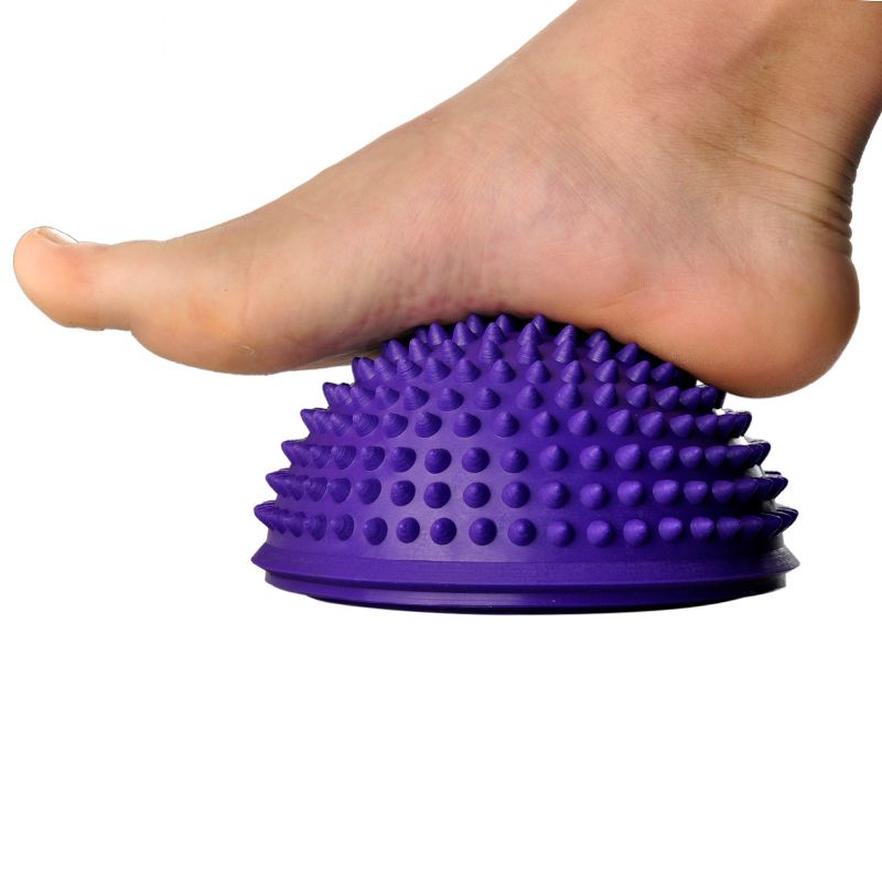 Yoga Half Ball Fitness Equipment Kids Elder Durian Massage Mat Exercise