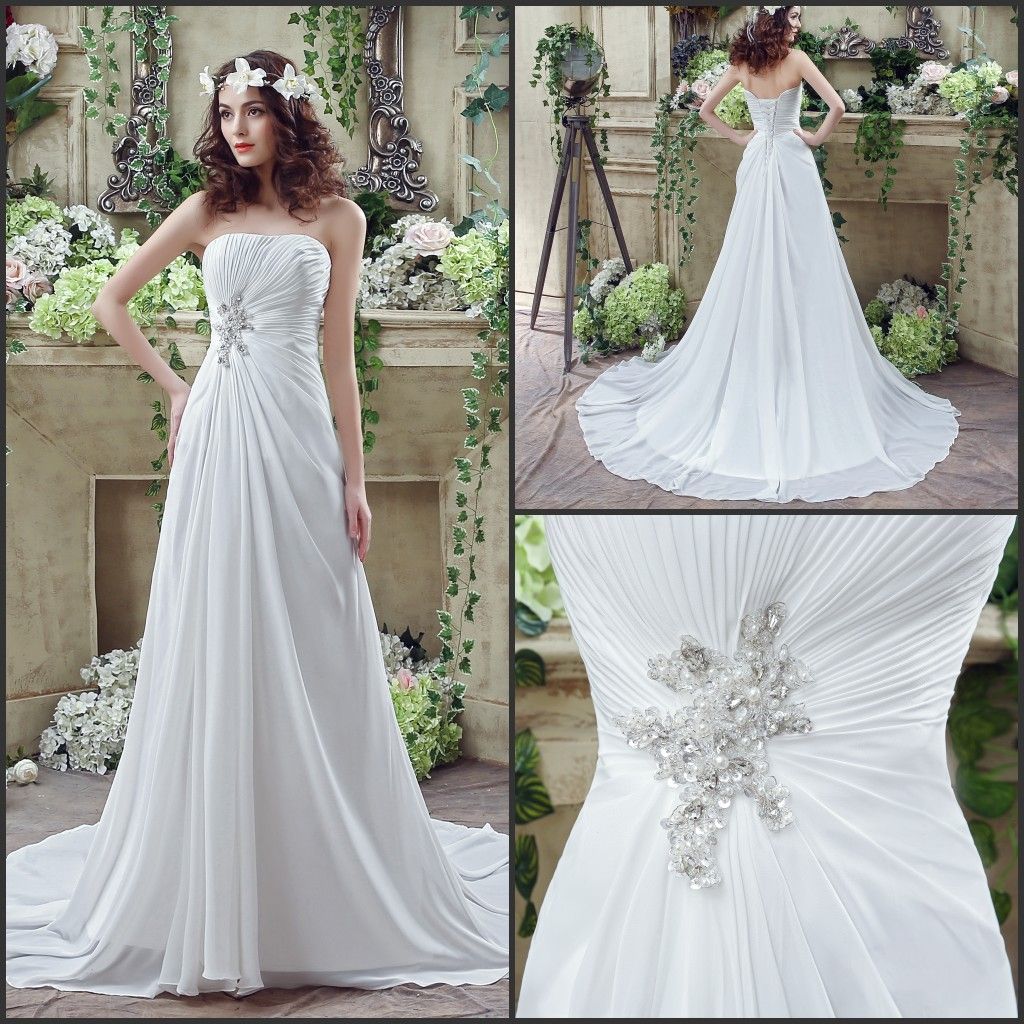 2016 Cheap Wedding Dresses Under 100 Dollars 