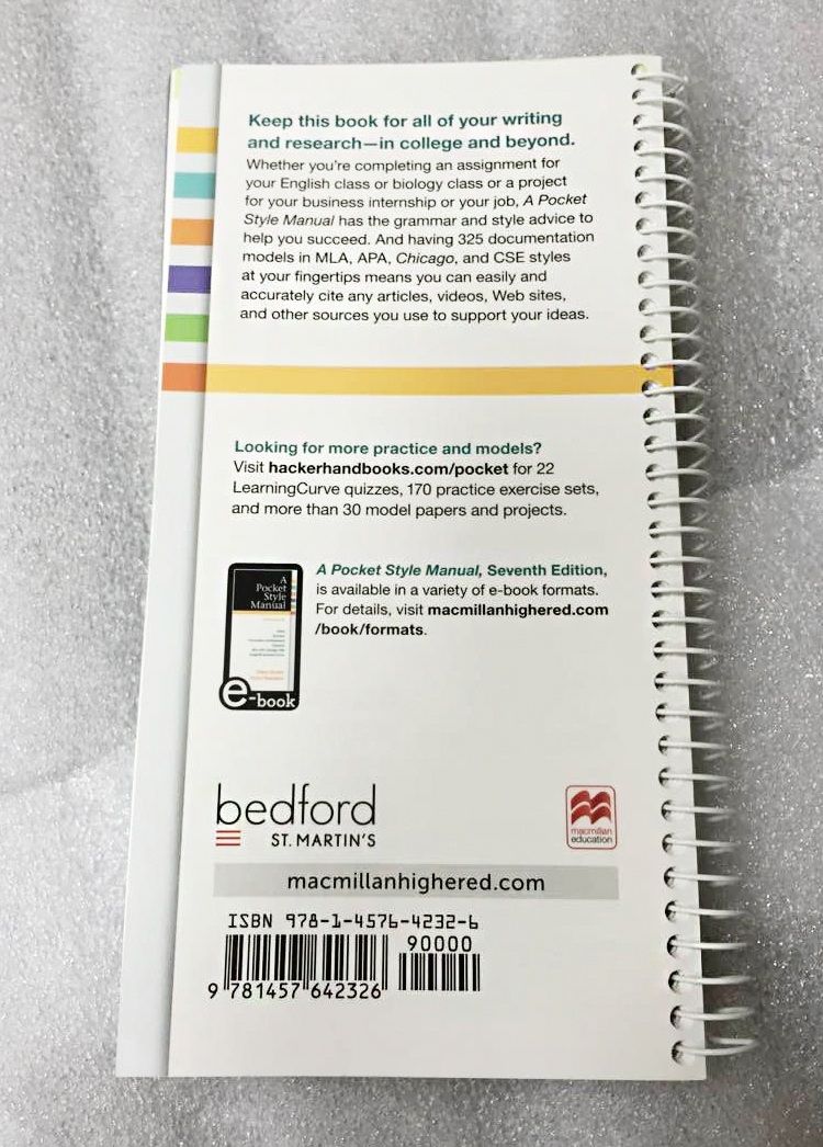 Pocket style manual 5th edition Pocket style manual 5th edition