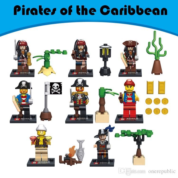 pirates mini figures