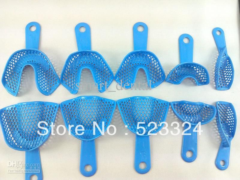 Plastic Dentures Dental Dental Impression Tray With Modulo Proofing