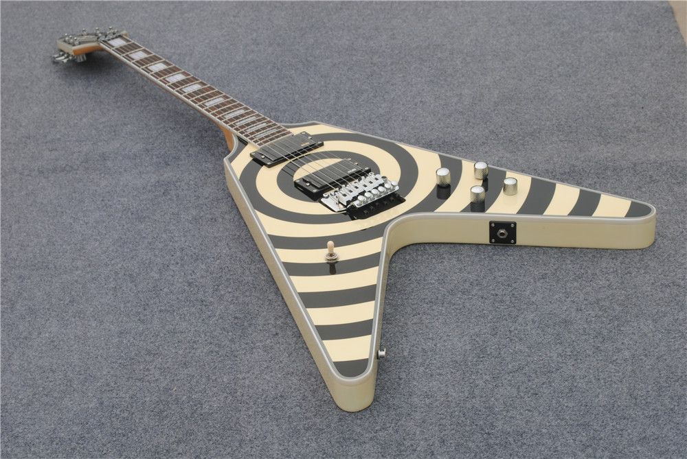 Custom Shop Special Shape Flying V Electric Guitar Solid Body Guitar