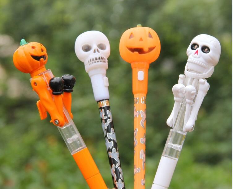 Dhl&Sf_express Ballpoint Pens Novelty Pen Skull Pumpkin Pen Halloween