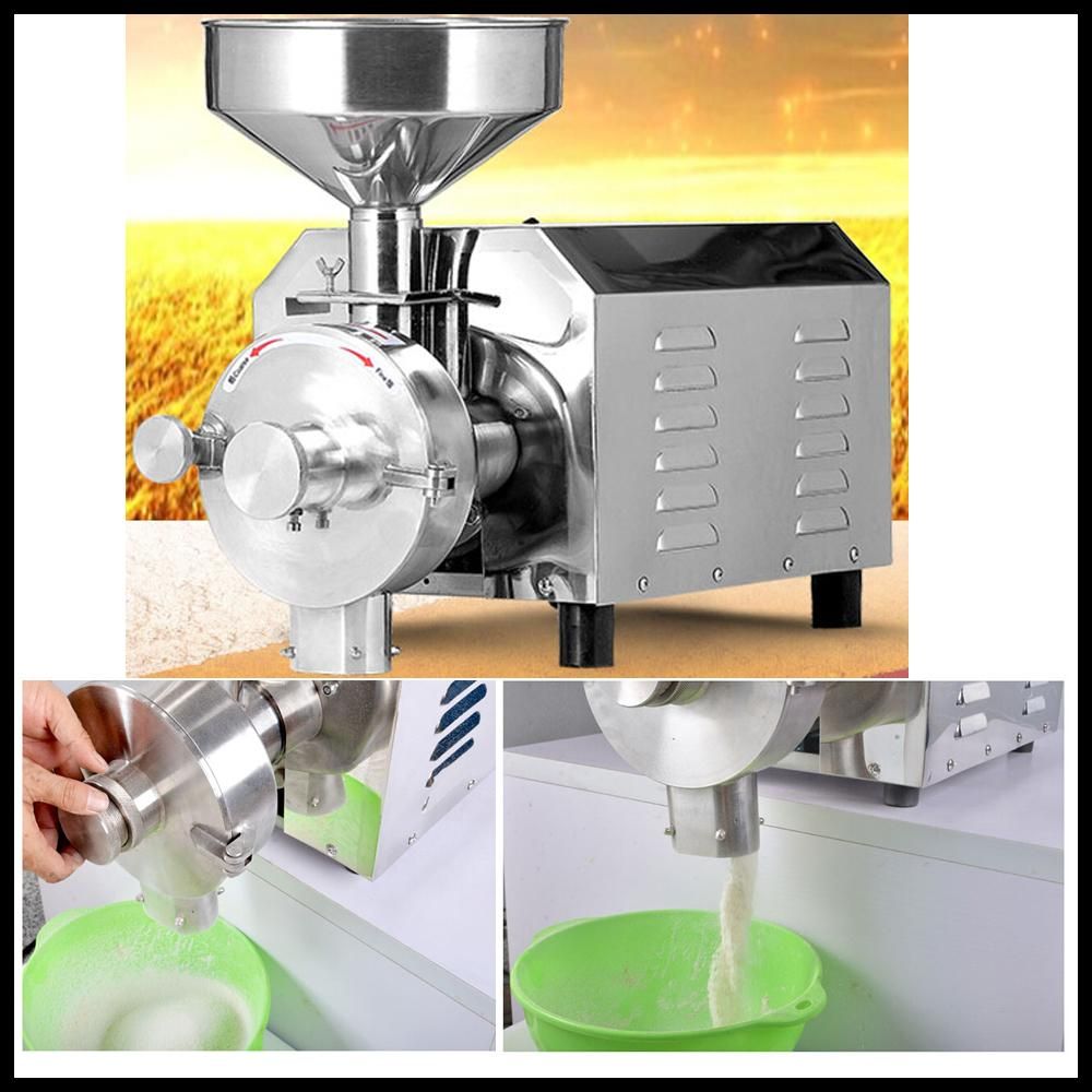 Online Cheap Small Electric Corn Mill Corn Flour Mill Machine Grain