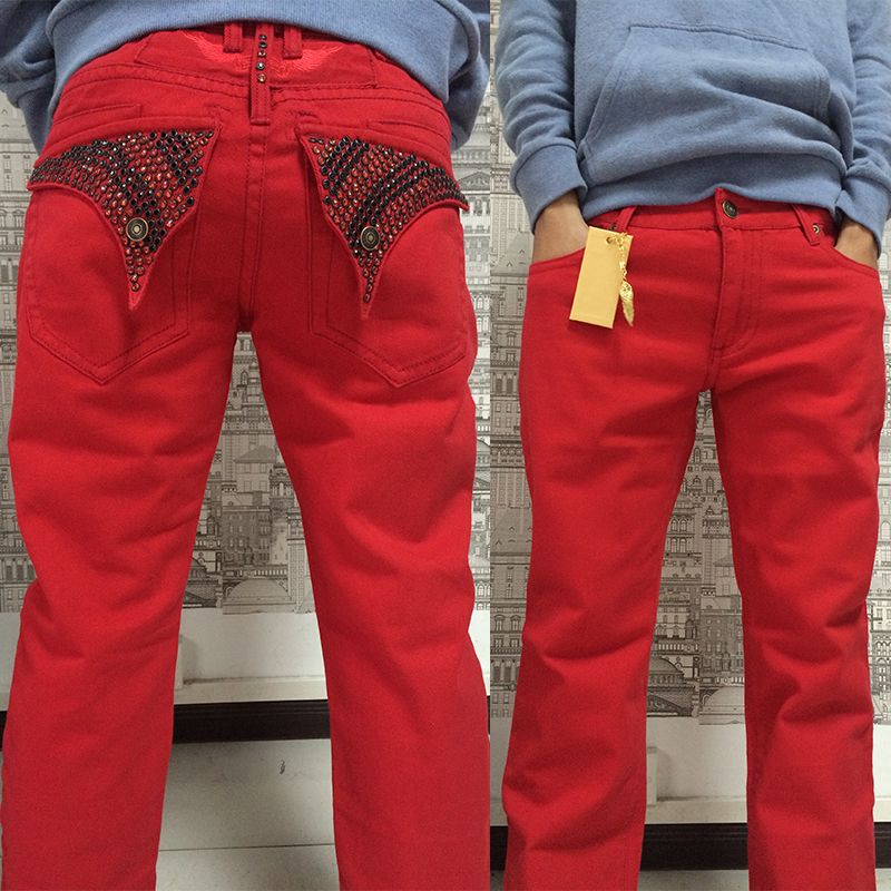 Online Cheap New Arrival Hot Mens Robin Jeans Denim With Wings American