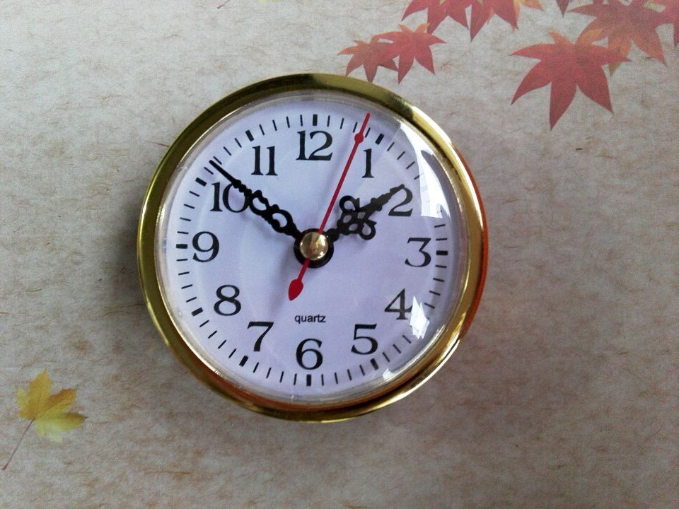 Online Cheap Wholesale Gold Diameter 80mm Insert Clock Clock Head For