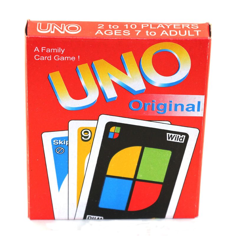 Uno Card Original Board Playing Cards Game A Family Card Game Hot Sale