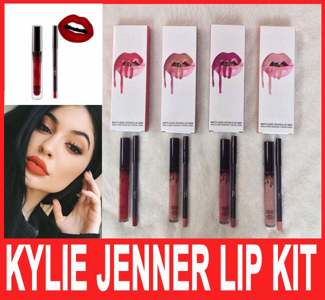 Latest KYLIE JENNER LIP KIT Lipliner Pencil Velvetine Liquid Matte