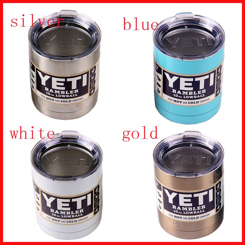 Yeti 10oz Ranbler Lowball Stainless Tumbler 10oz Rambler Cups Yeti
