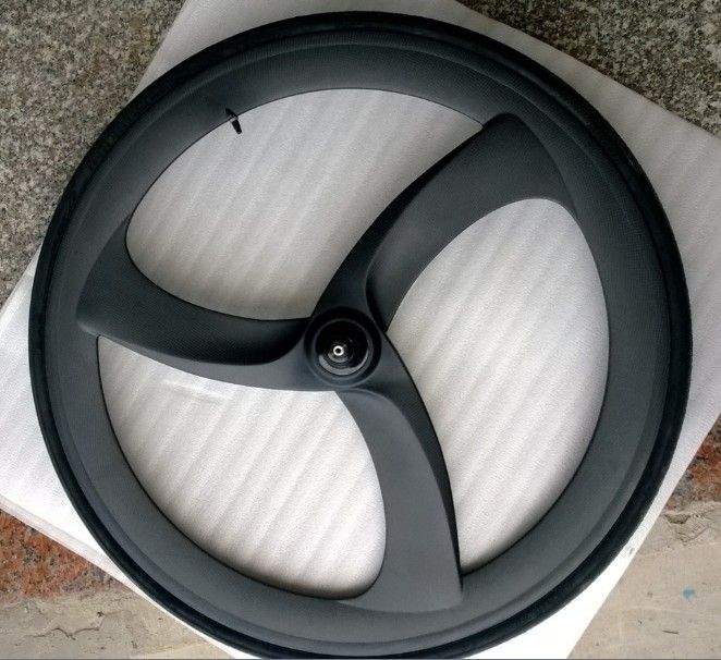 2014 New Bent 3 Spokes Wheel 20.5mm Width Tubular Wheels For Road