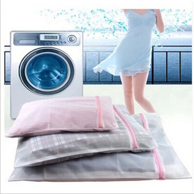 2018 Three Size Nylon Laundry Bags Hosiery Shirt Sock Underwear Washing